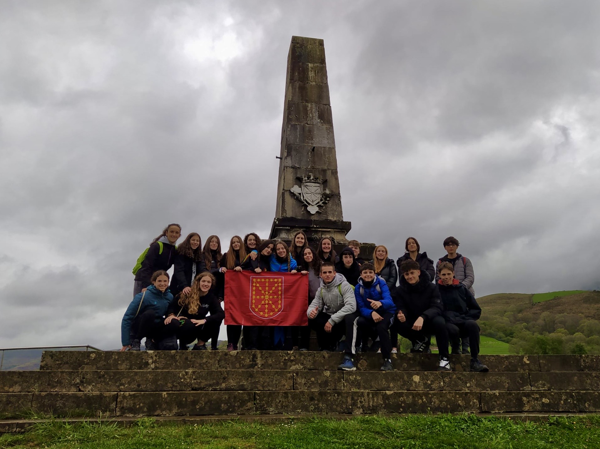 ALUMNADO DE 3º DE LA ESO EN AMAIUR